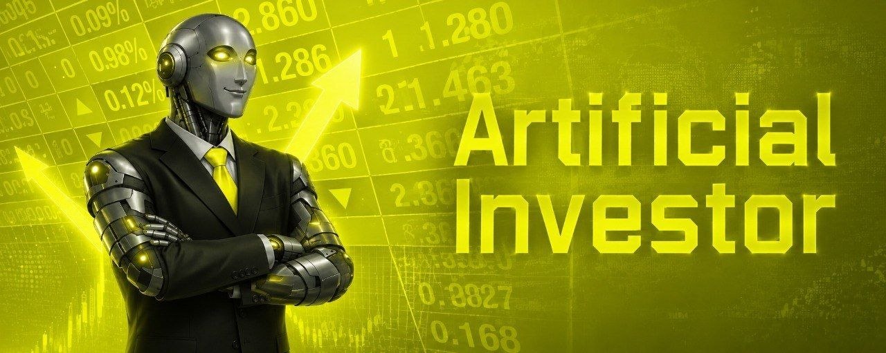 Artificial Investor logo — exact supplied artwork